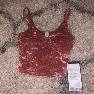 Lululemon Align tank crushed red velvet color Special edition !!! NEW WITH TAGs